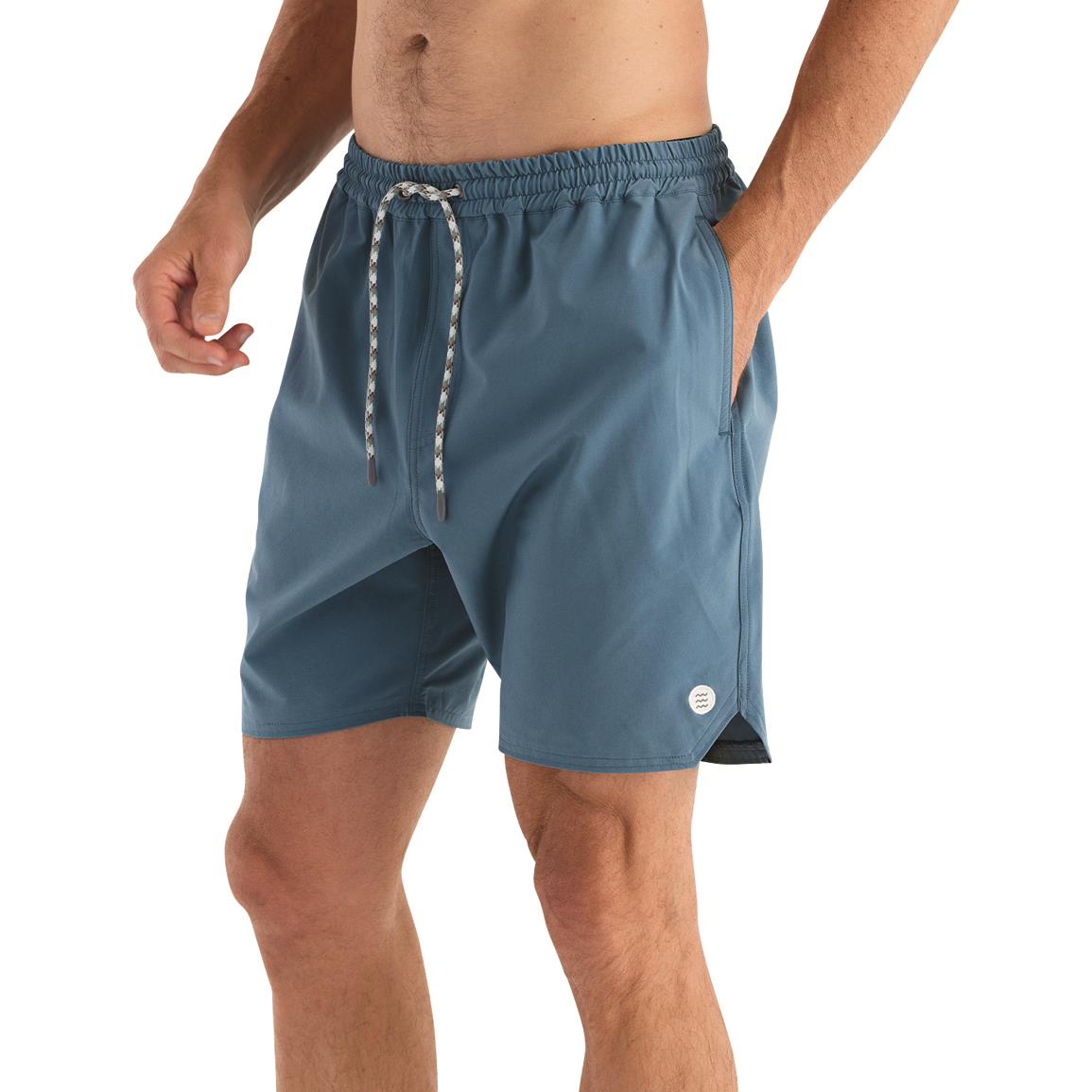 Free Fly Andros Swim Trunks, Pacific Blue