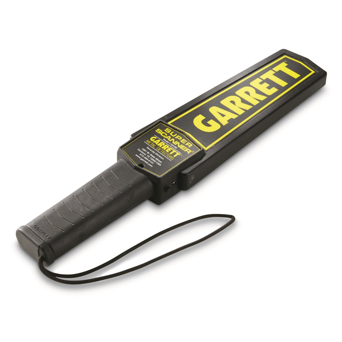 U.S. Municipal Surplus Garrett Handheld Metal Detector, Used