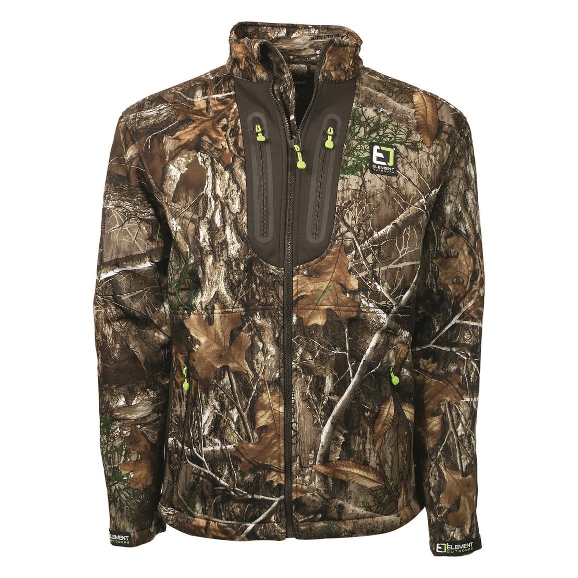 Element Outdoors Axis Series Midweight Hunting Jacket, Realtree EDGE™