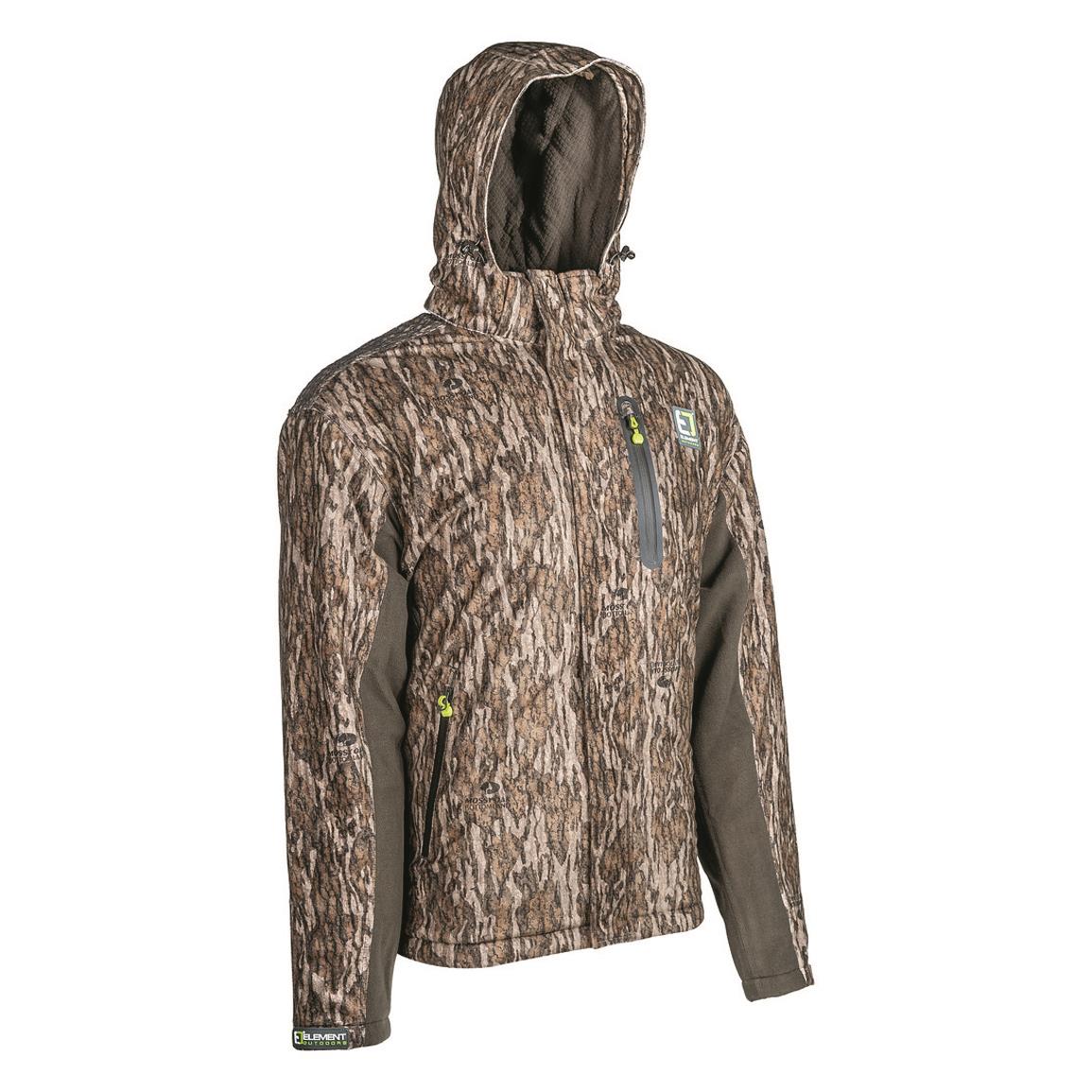 Element Outdoors Infinity Series Waterproof Hunting Jacket, Mossy Oak Bottomland® Camo