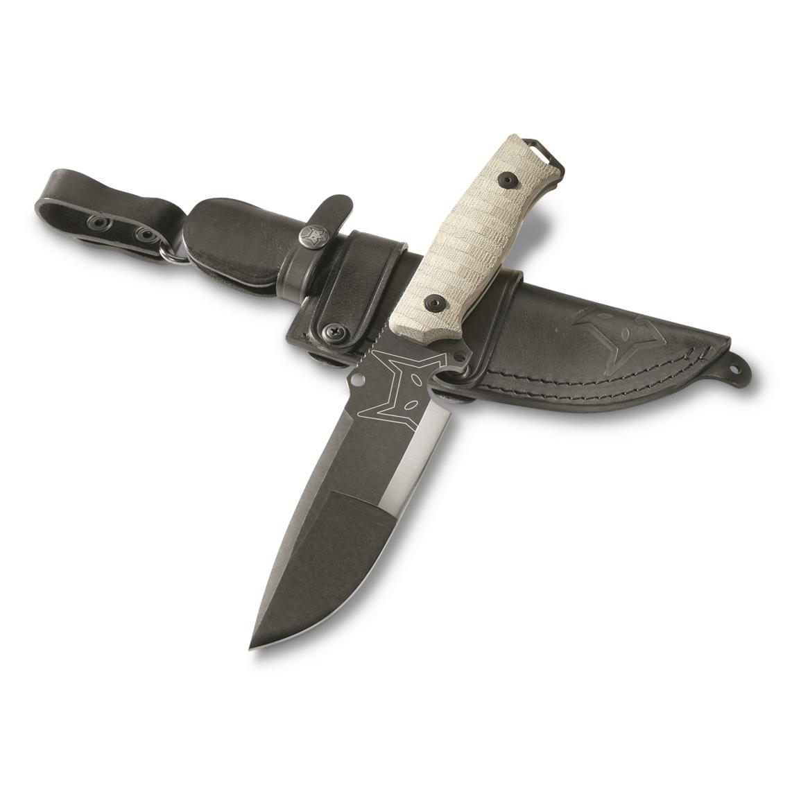 Fox Knives Sherpa FX-610 Fixed Blade Knife, Olive Drab
