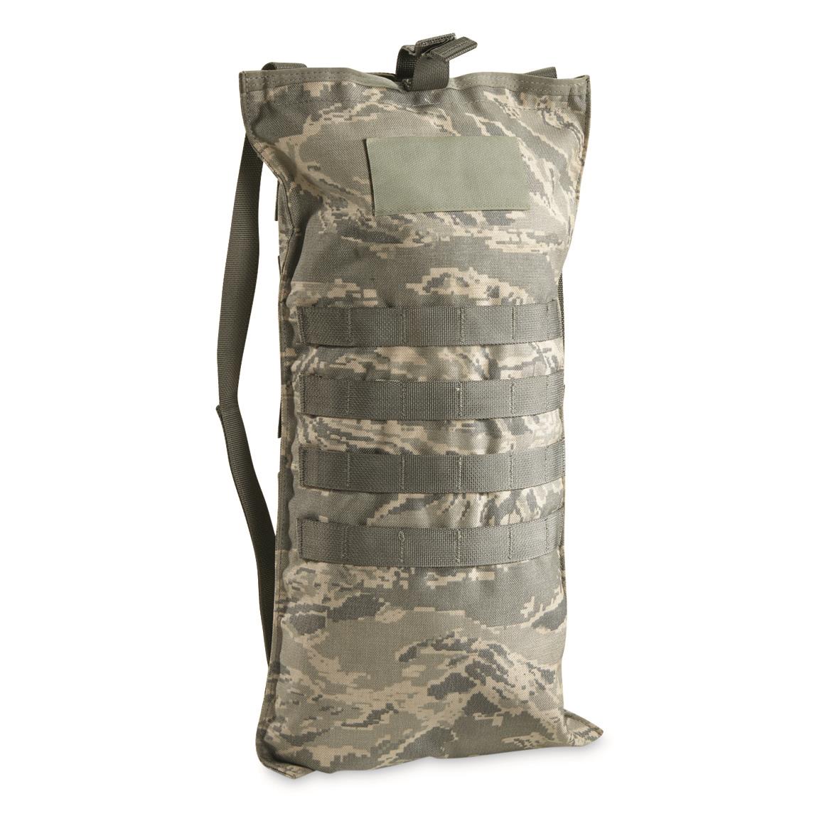 U.S. Air Force Surplus Hydration Carrier Pouch, Used, ABU Camo