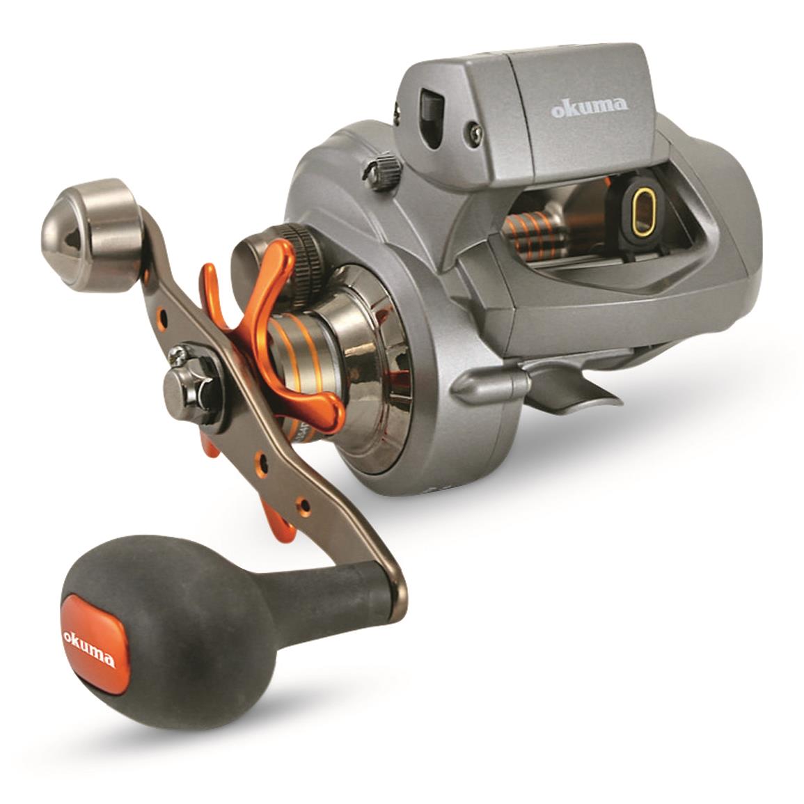 Okuma Cold Water Low-profile Line Counter Reel, Right Hand