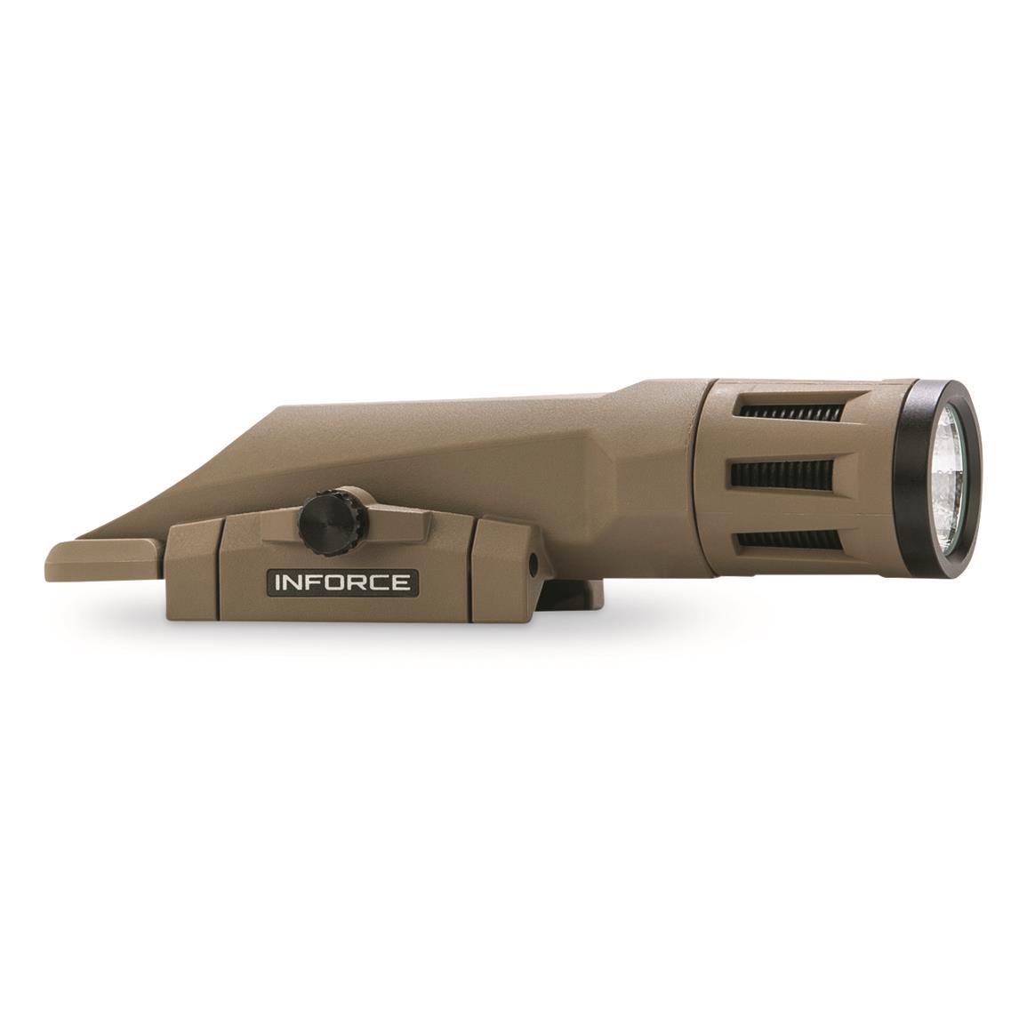 Inforce WMLx Gen2 800-lumen Rifle Light, FDE