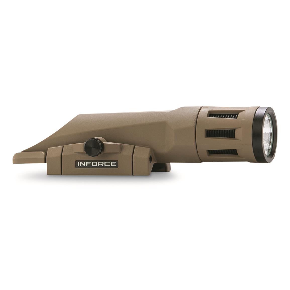 Inforce WMLx Gen2 700-lumen Rifle Light with IR, FDE