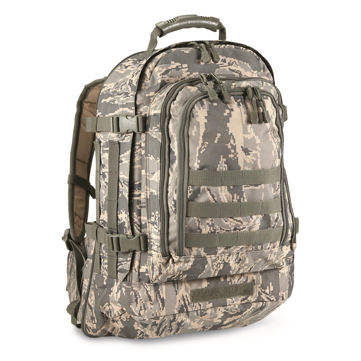 U.S. Military Surplus 3 Day Stretch Backpack, New, ABU Camo