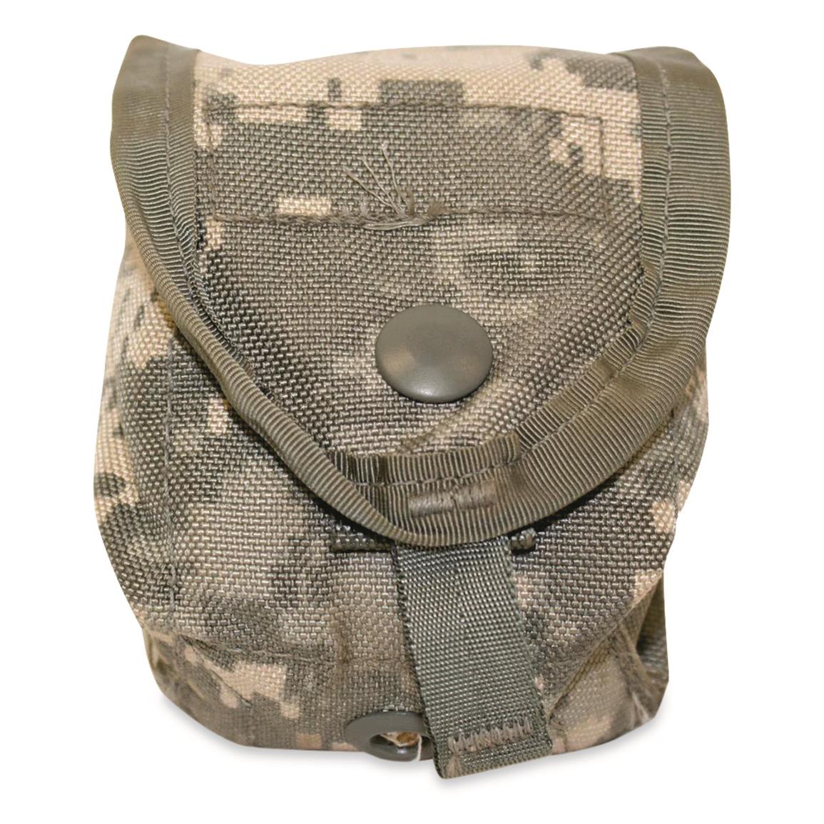 Flap top with extra-strong snap closure, ACU