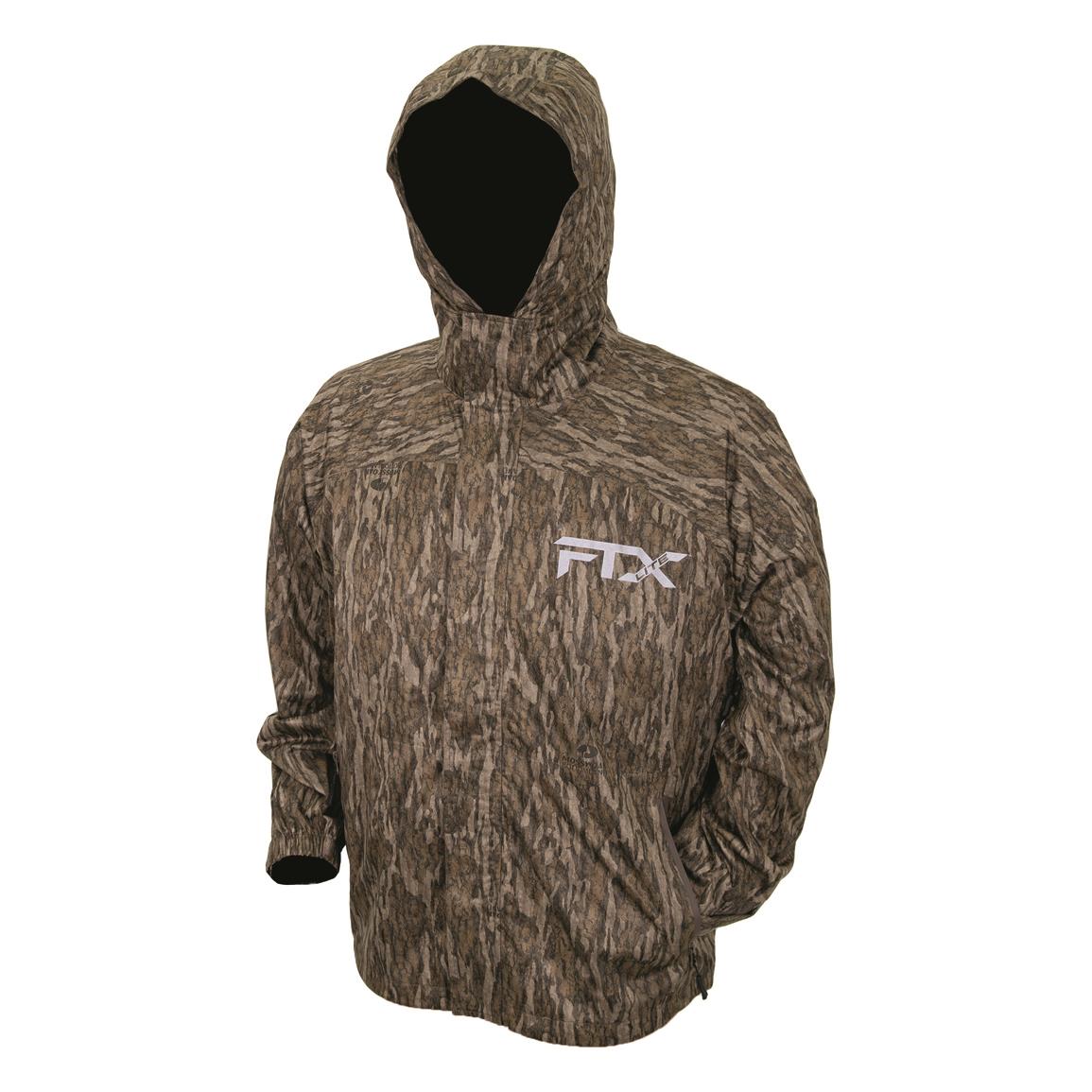 Frogg Toggs Men's FTX Lite Jacket, Camo, Mossy Oak Bottomland®