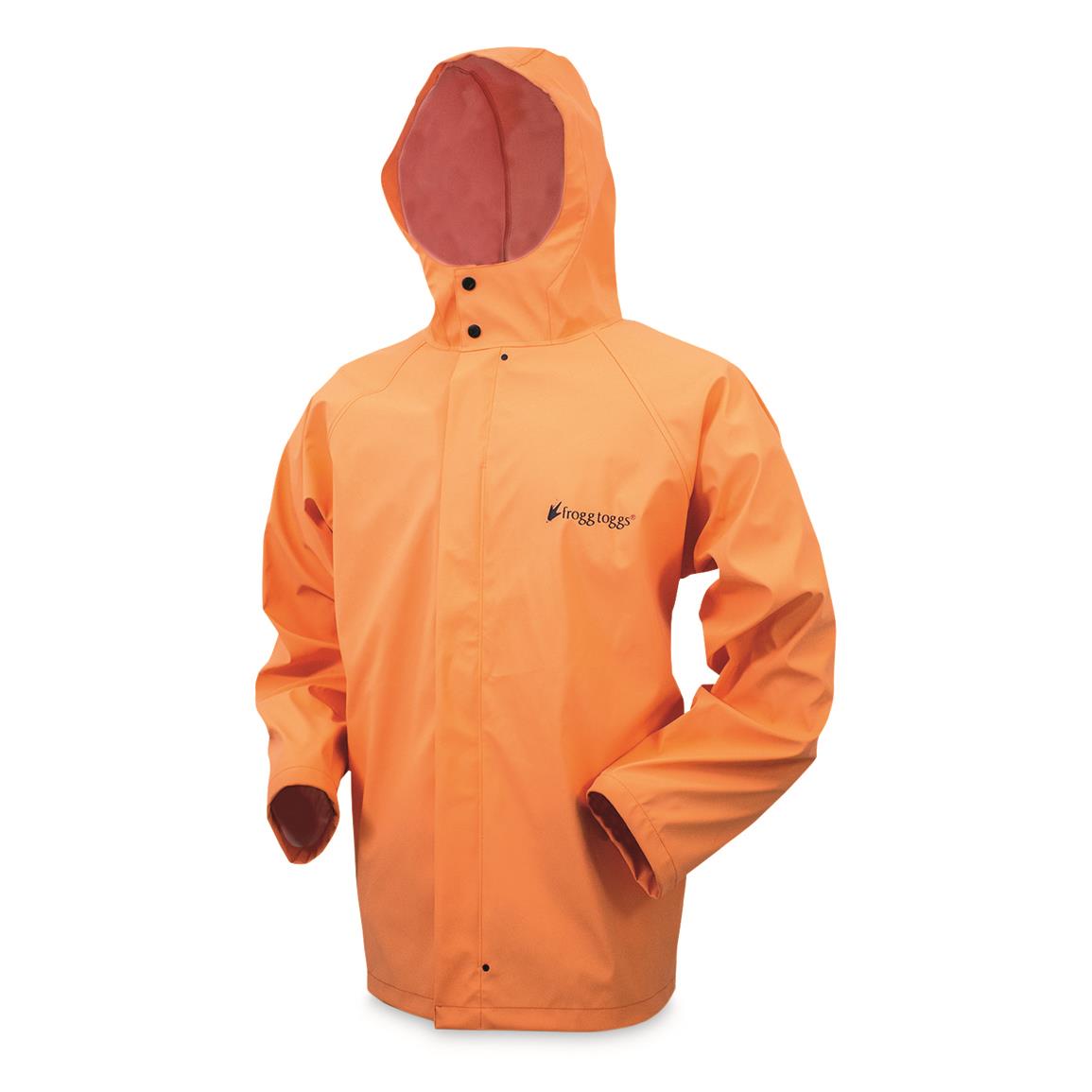 Frogg Toggs Men's Waypoint Angler Jacket, Orange