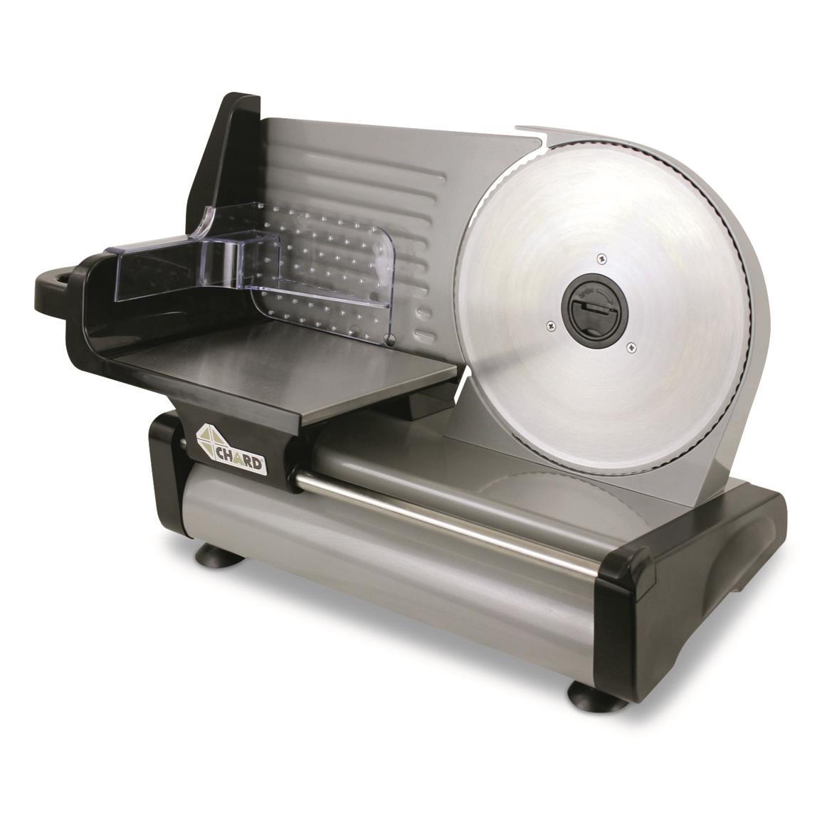 Chard 8.6" Stainless Steel Electric Food Slicer