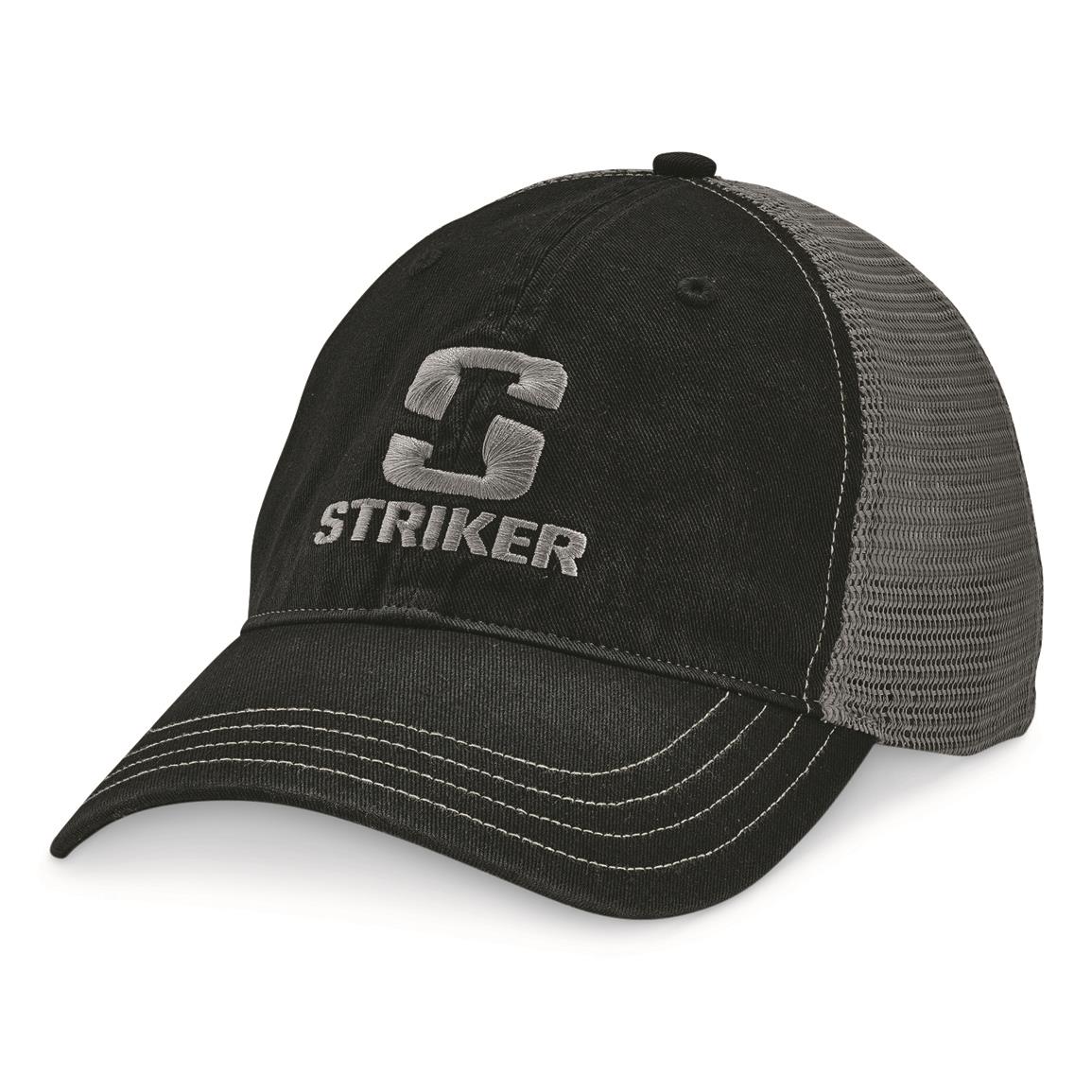 Striker Guide Trucker Cap, Black