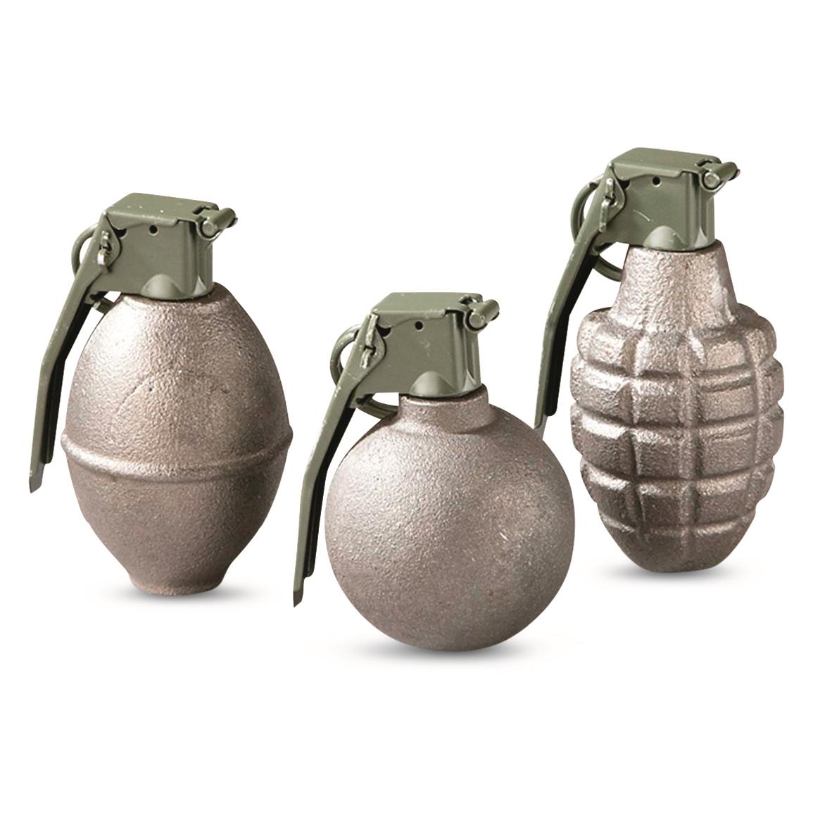 Military Style Dummy Grenade, Lemon (H76