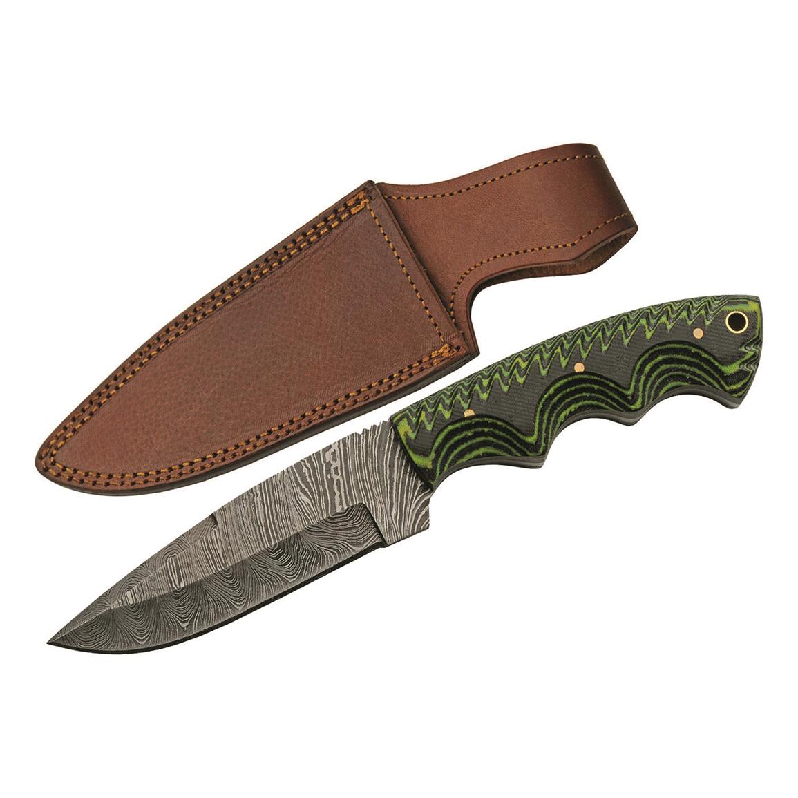 SZCO 9" Tree Ridge Micarta Hunter Fixed Blade Knife