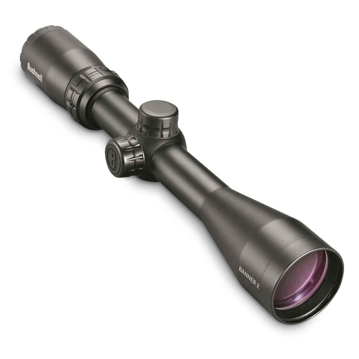 Bushnell Banner 2 3-9x40mm Rifle Scope, SFP DOA QBR Reticle