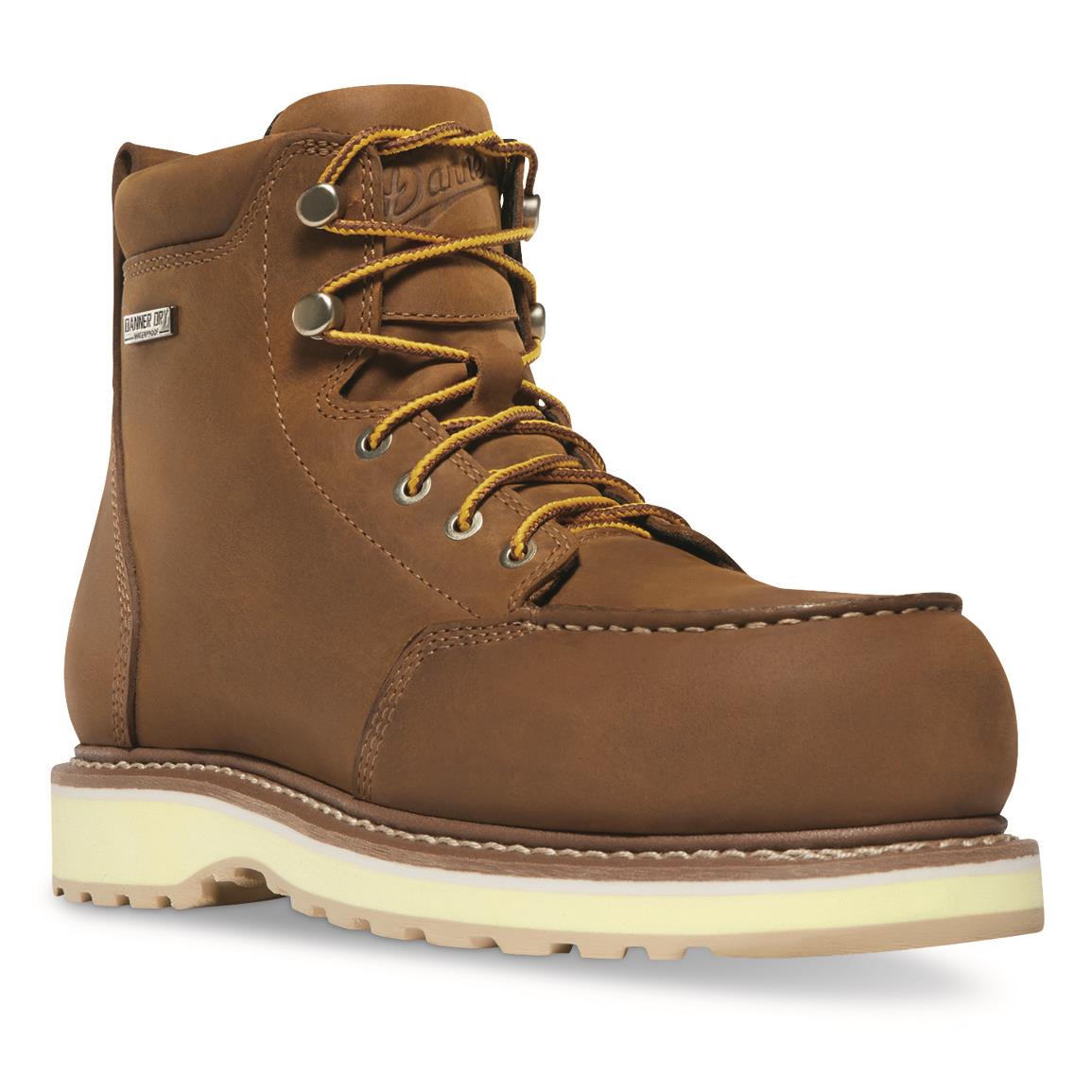 Danner Women's Cedar River 6" Moc Waterproof Work Boots 731706, Work