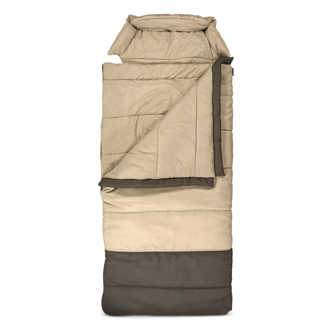 Klymit Big Cottonwood -20ºF Sleeping Bag, Tan
