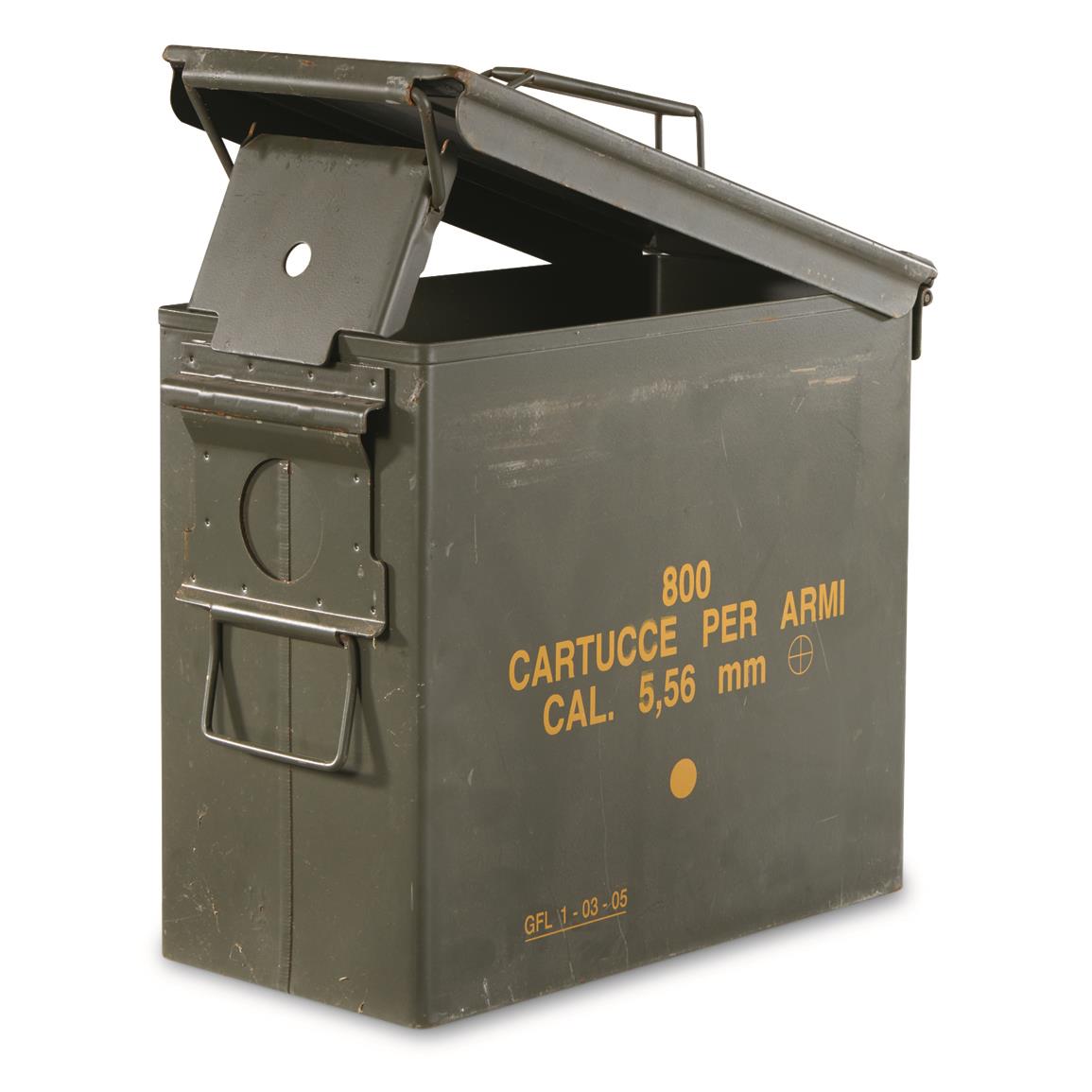 12 pack - M19A1 30 cal Ammo Cans
