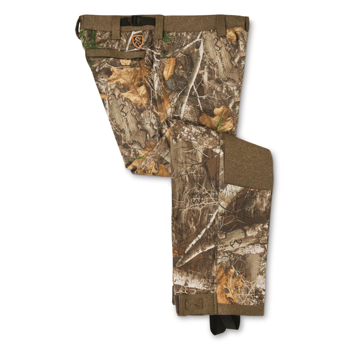 Drake Non-Typical Men's Silencer Soft Shell Pants with Agion Active XL, Realtree EDGE™