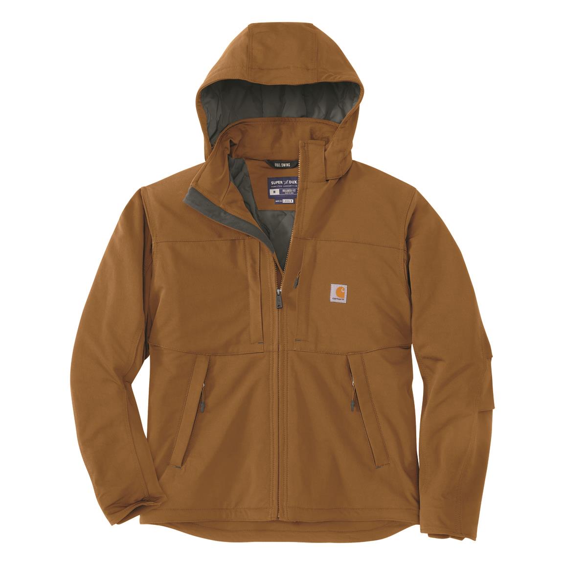 Carhartt Men's Washed Duck Insulated Active Jacket | Sportsman's Guide