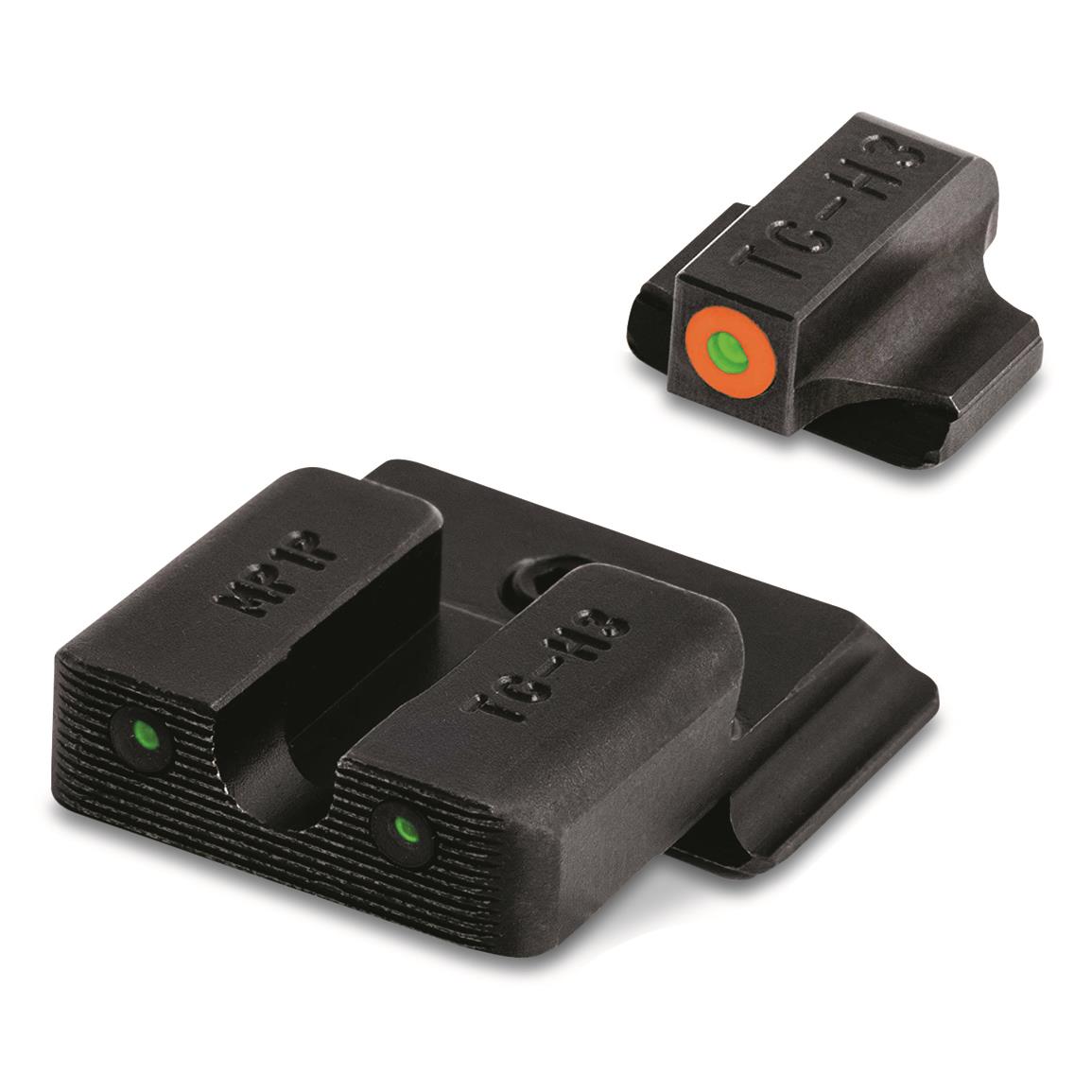 TruGlo Tritium Pro Handgun Sights, Glock 43X/48 M.O.S., Orange