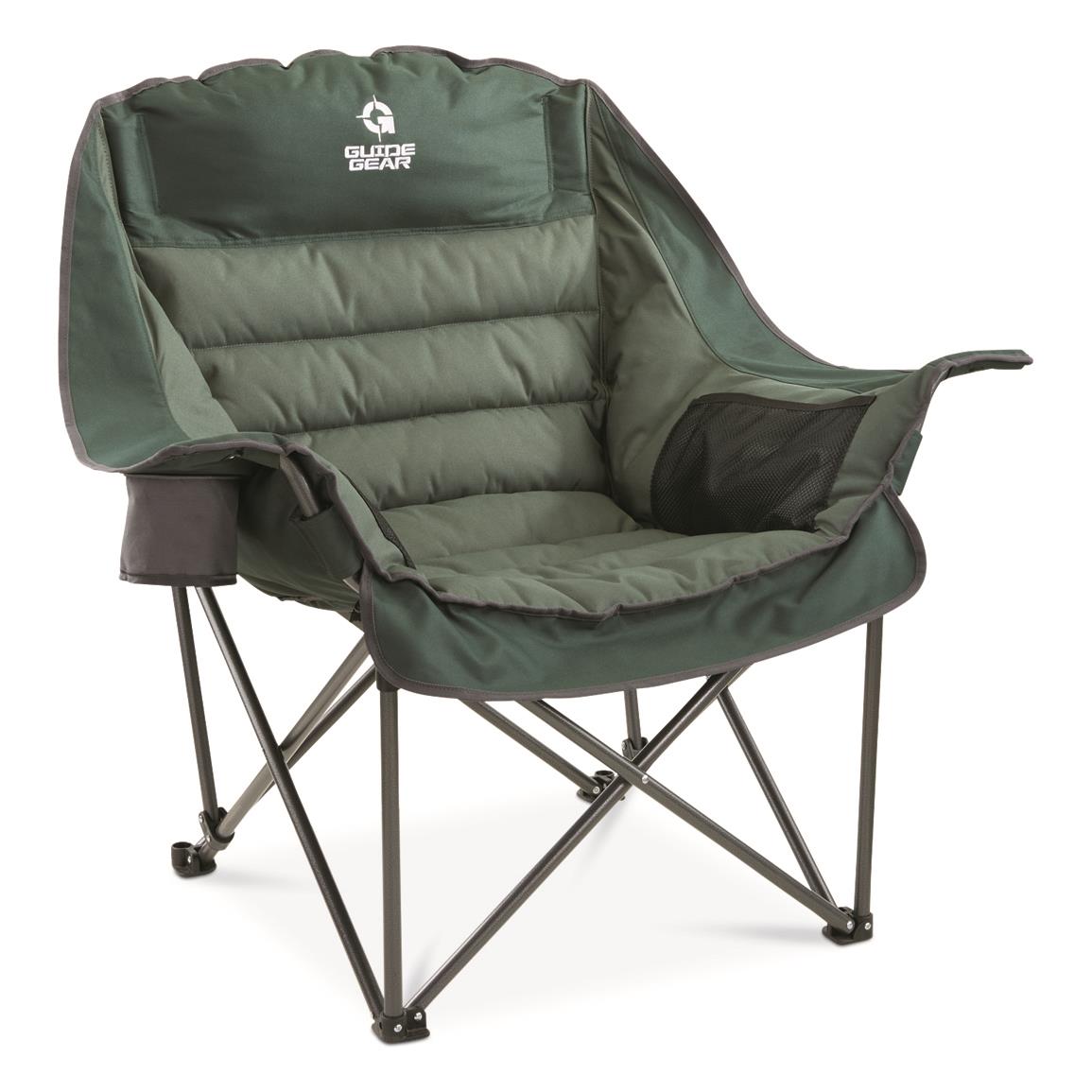 Guide Gear Oversized XL Comfort Padded Camping Chair, 400-lb