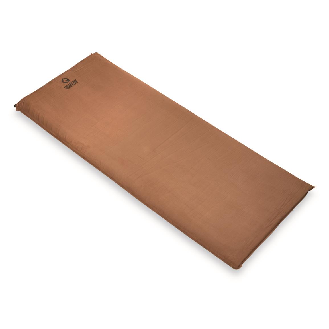 Guide Gear Self Inflating Sleeping Pad, Oversized, Tan