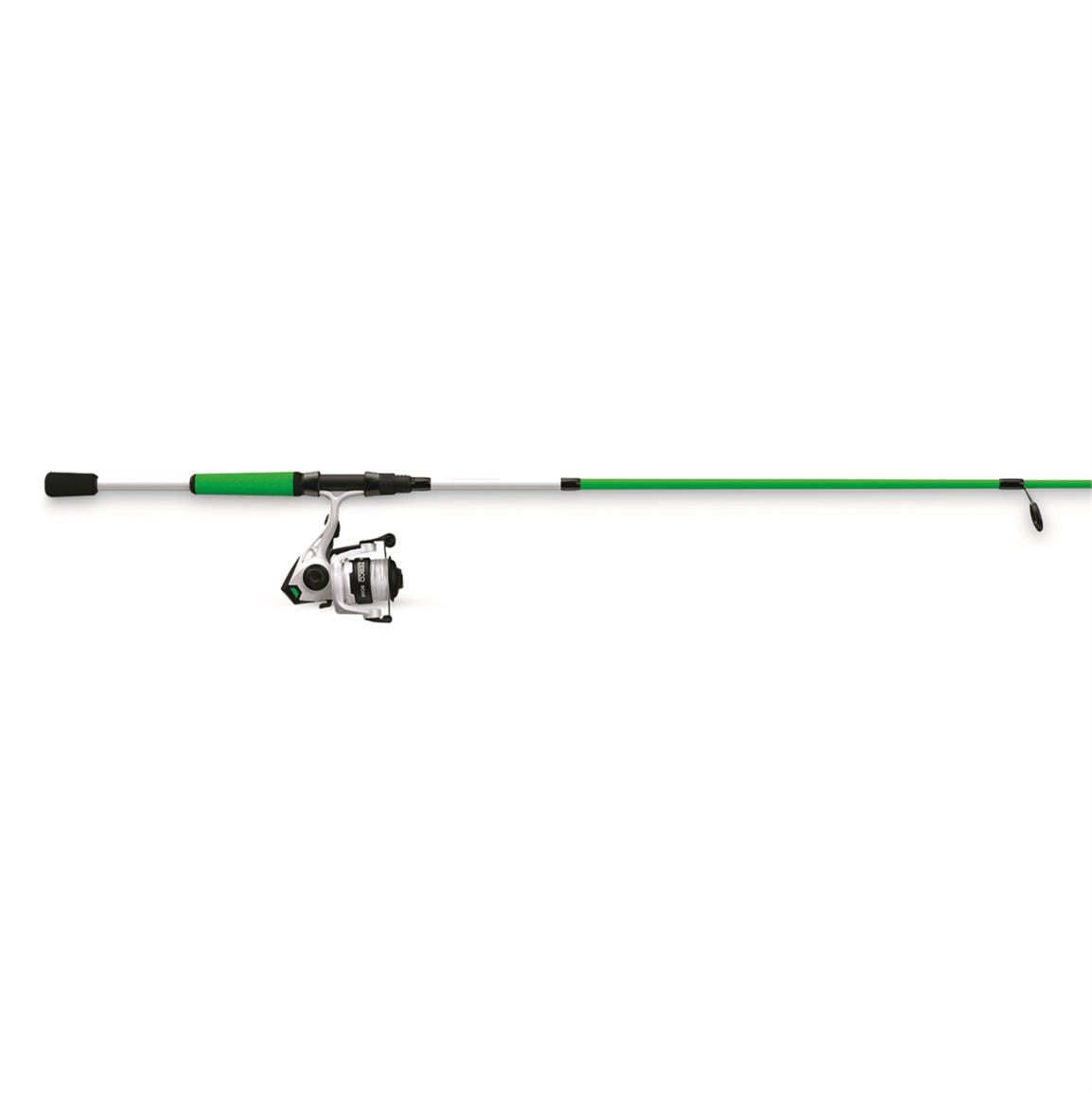 Zebco Roam Spinning Combo, Pre-spooled with 10-lb. Line, Green