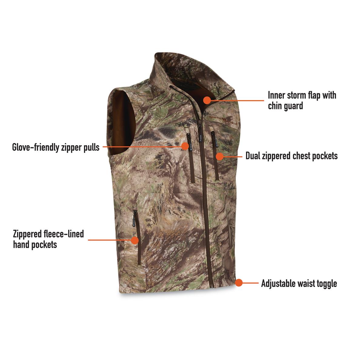 Arctic Shield Men S Prodigy Vapor Vest Vests At Sportsman S Guide