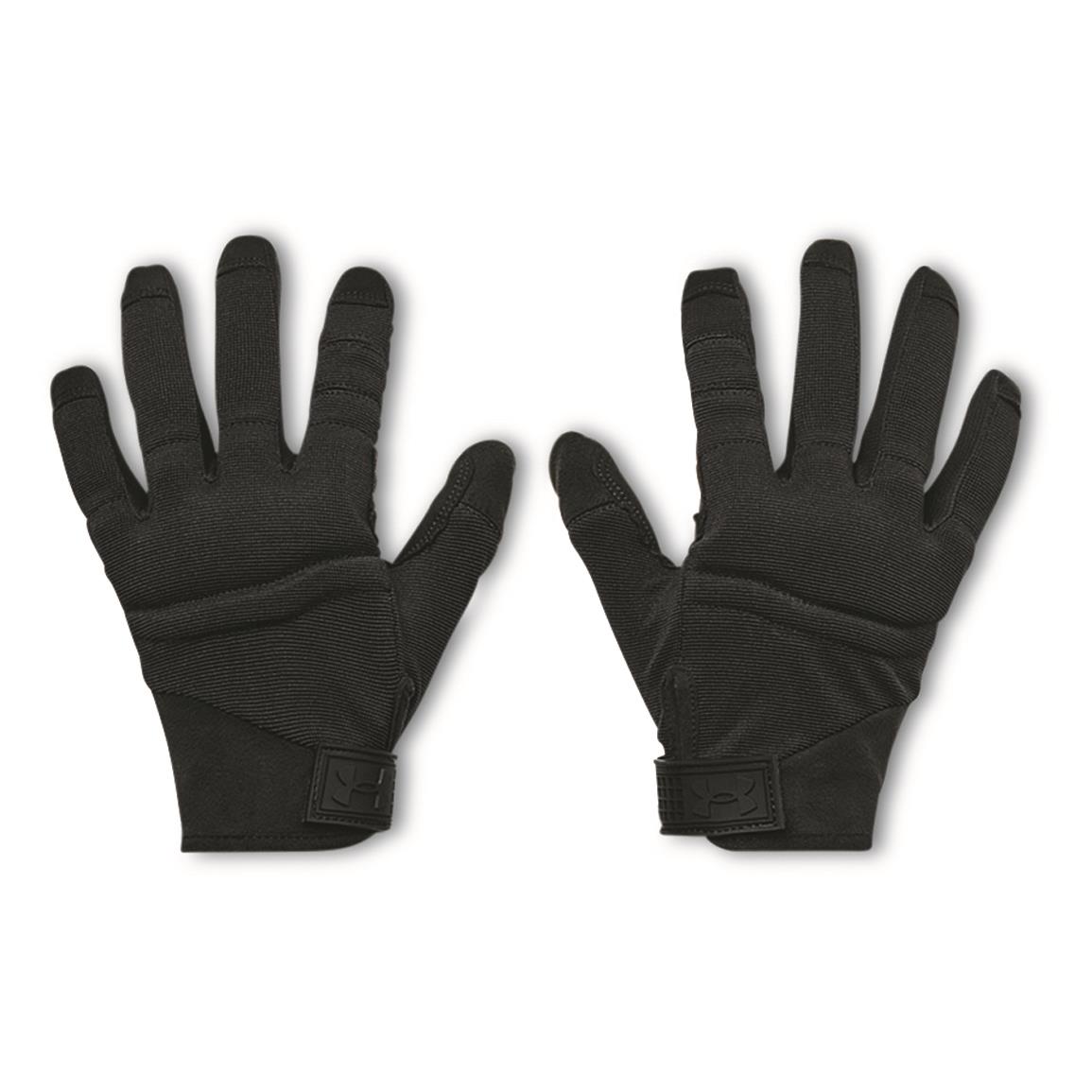 Tech touch print on thumbs and fingers, Black/Black/Black
