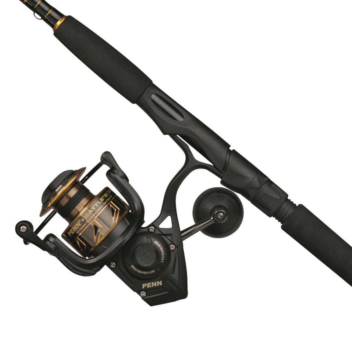 PENN Wrath II Spinning Combos - 737288, Saltwater Combos at Sportsman's  Guide