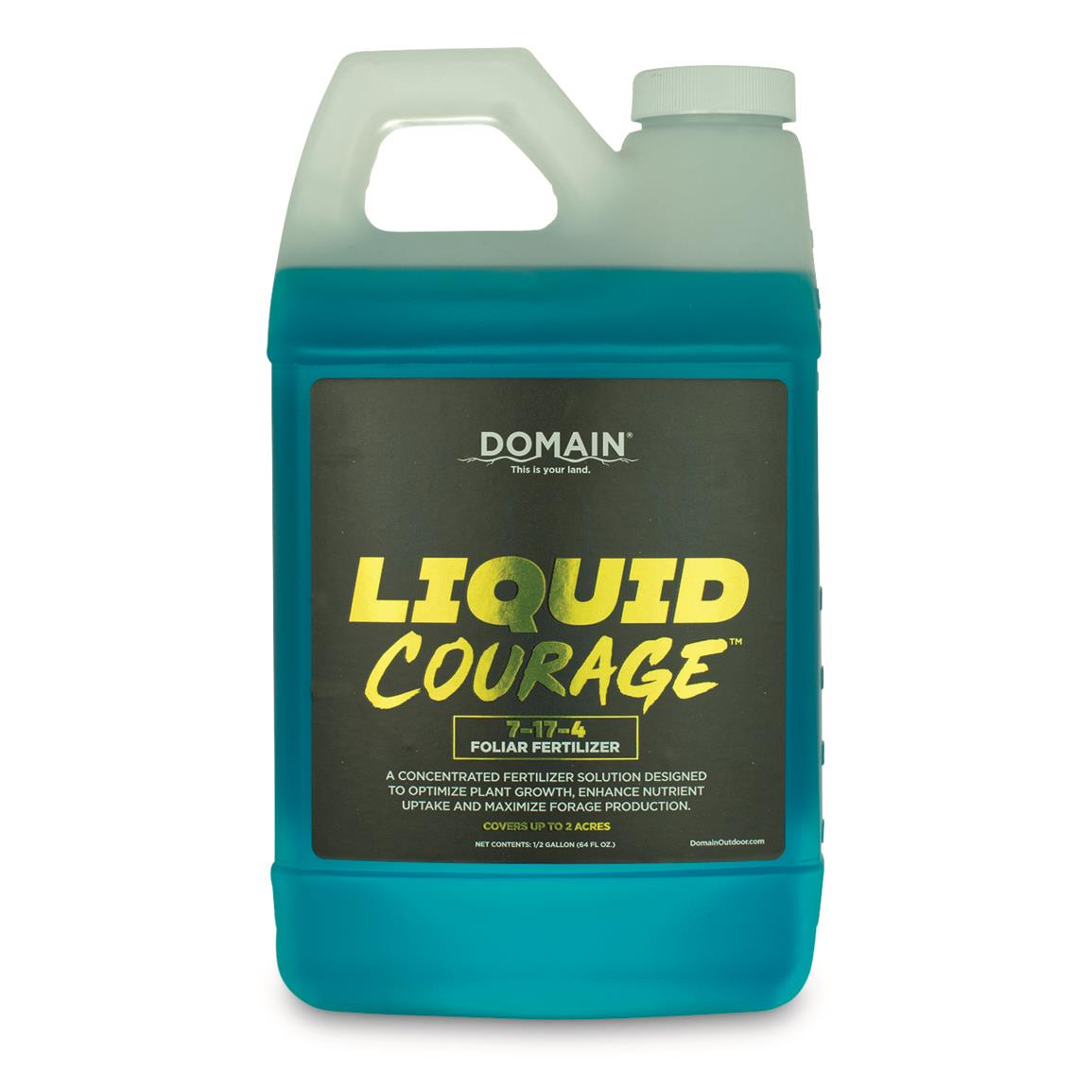 Domain Liquid Courage 7-17-4 Foliar Foot Plot Fertlizer