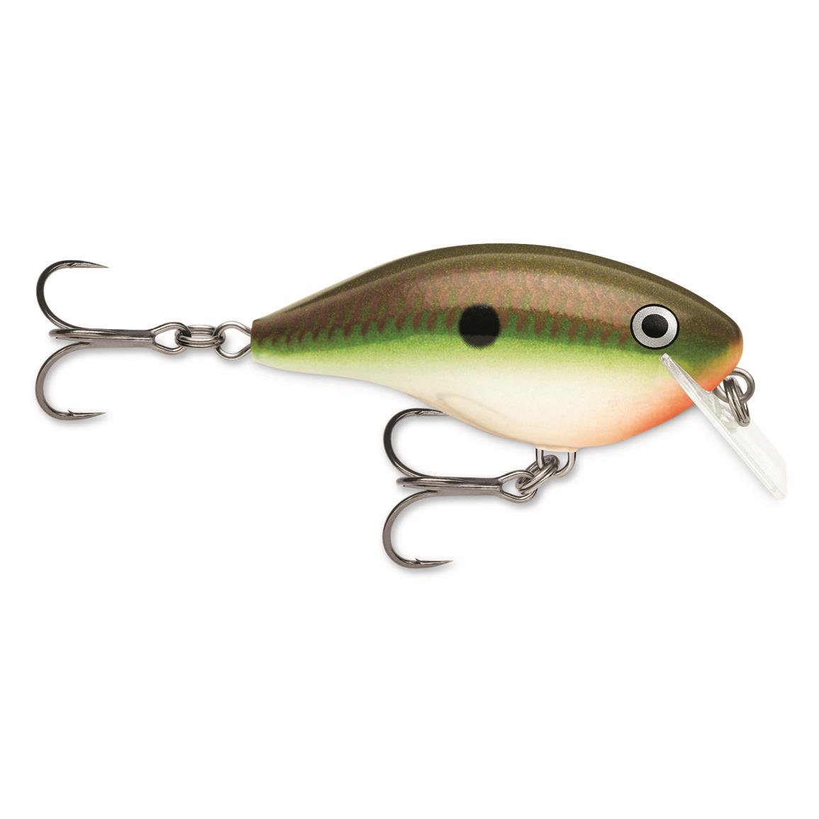 Rapala Ott's Garage Rocco Squarebill Crankbait - Green Gizzard Shad - 2-1/2″ - 3/8 oz.