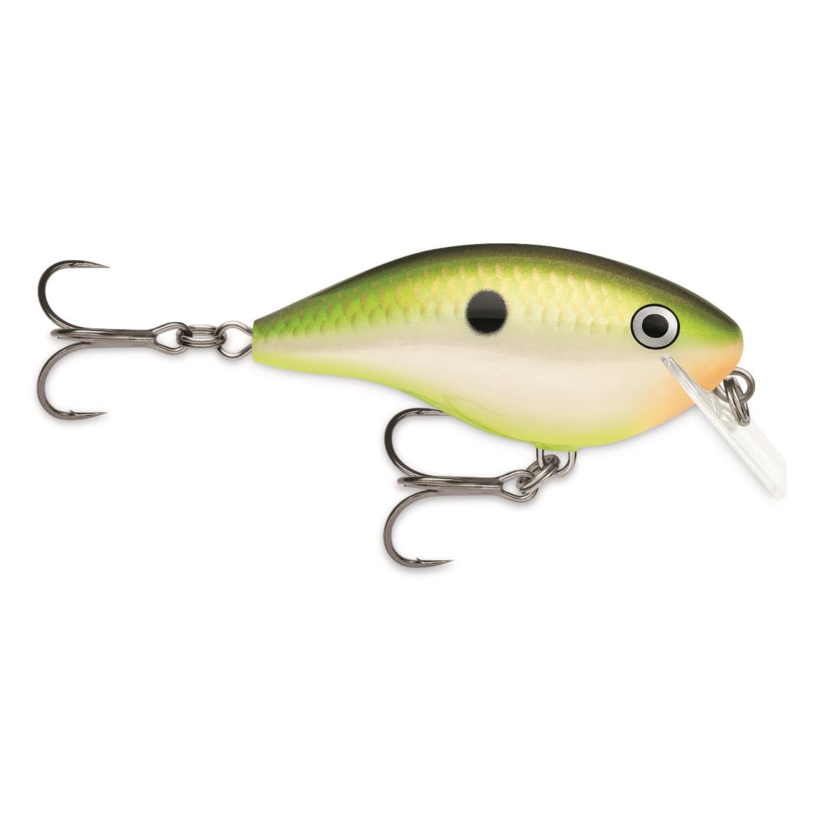 Rapala Ott's Garage Rocco Squarebill Crankbait - Bruised Citrus Shad - 2-1/2″ - 3/8 oz.
