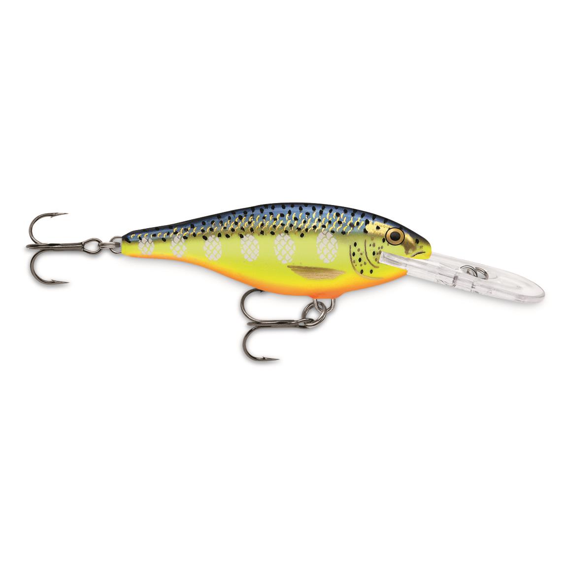 Rapala Shad Rap - Hot Steel - 5/16 oz.
