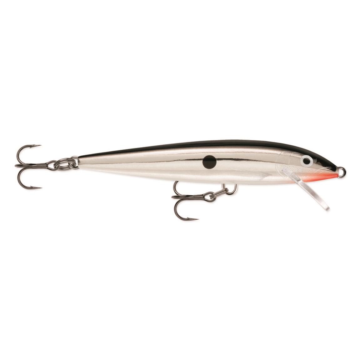 Rapala Original Floating Minnow - 3-1/2″ - 3/16 oz. - Metallic Silver