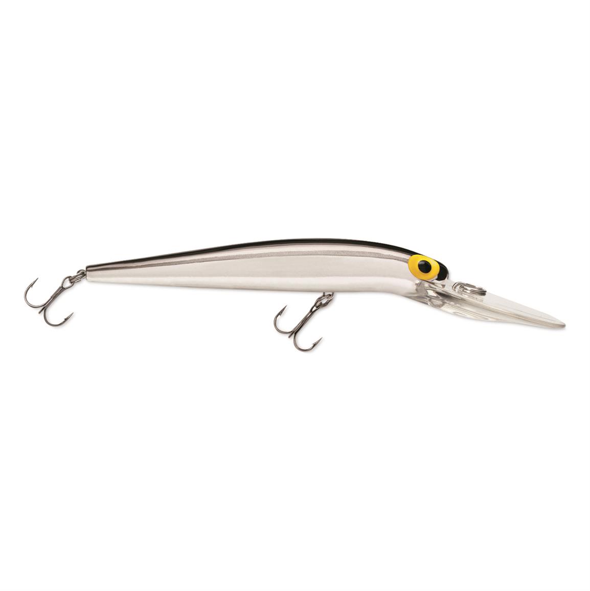 Storm Original ThunderStick Deep Hard Bait, Metallic Silver Black