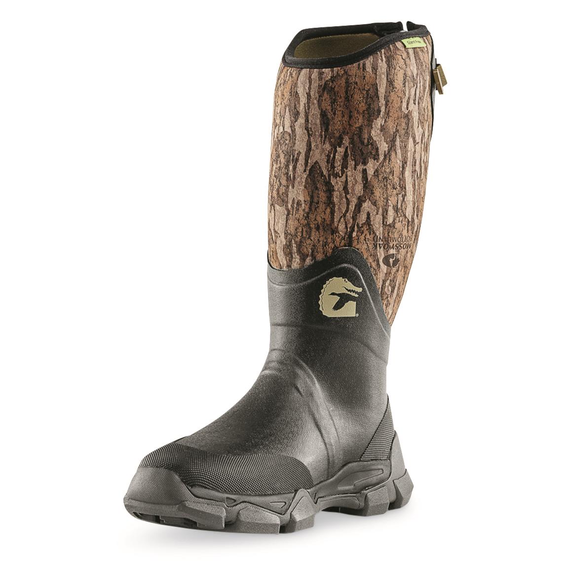 Gator Waders Women's Omega Waterproof Rubber Boots, Mossy Oak Bottomland®