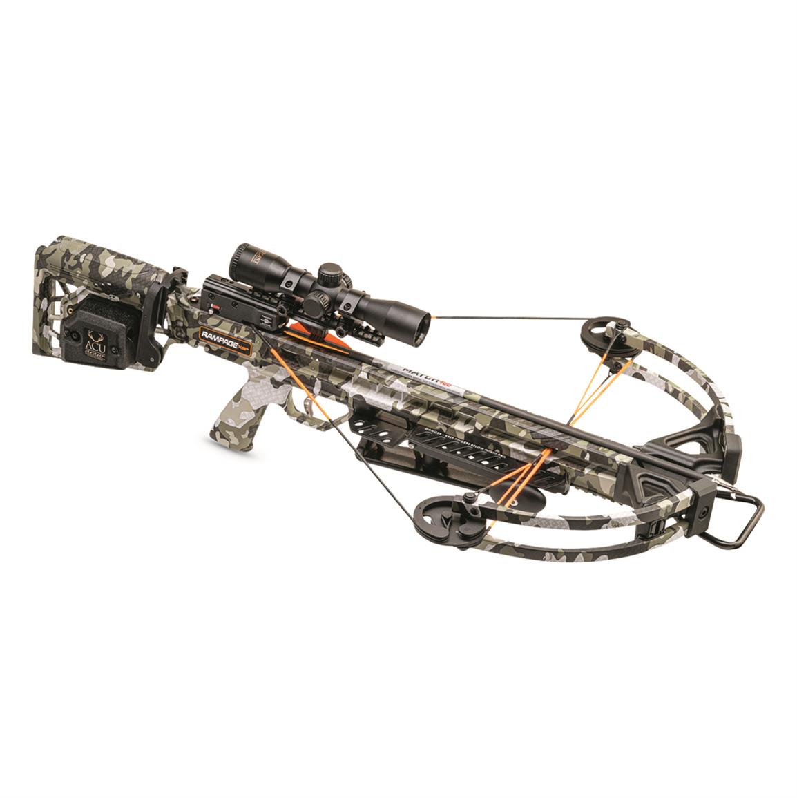 Wicked Ridge Rampage XS Crossbow Package with ACUdraw Cocking Device