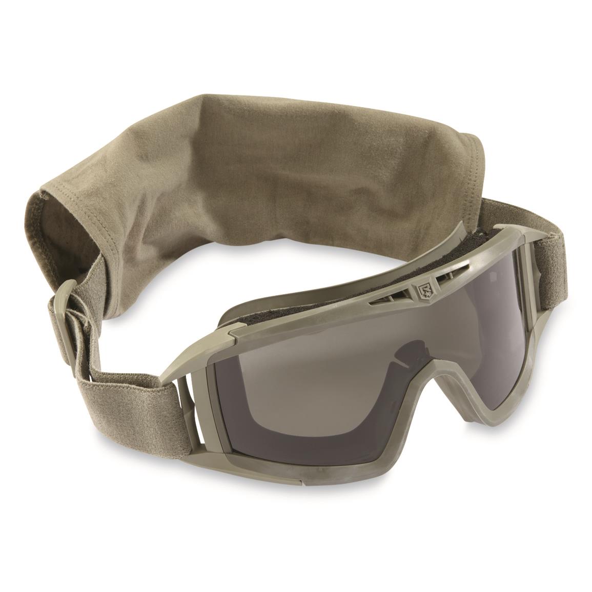 U.S. Military Surplus ESS Goggles, Used, Foliage