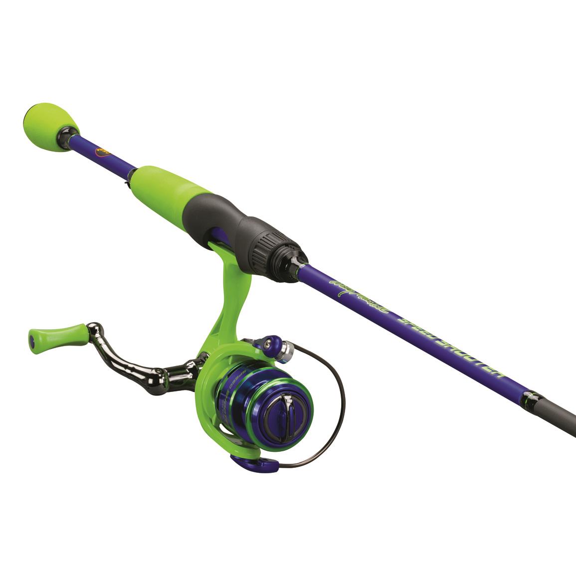 Zebco / Quantum Crappie Fighter Spinning Combo 12' Length, 2 Piece Rod,  4.3:1 Gear Ratio, 1 Bearings, Ambidextrous