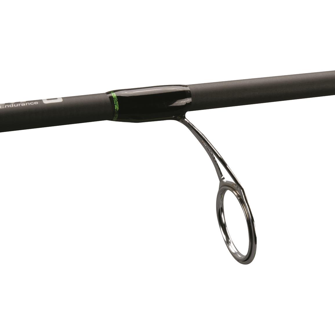 Zebco / Quantum Crappie Fighter Spinning Combo 12' Length, 2 Piece Rod,  4.3:1 Gear Ratio, 1 Bearings, Ambidextrous
