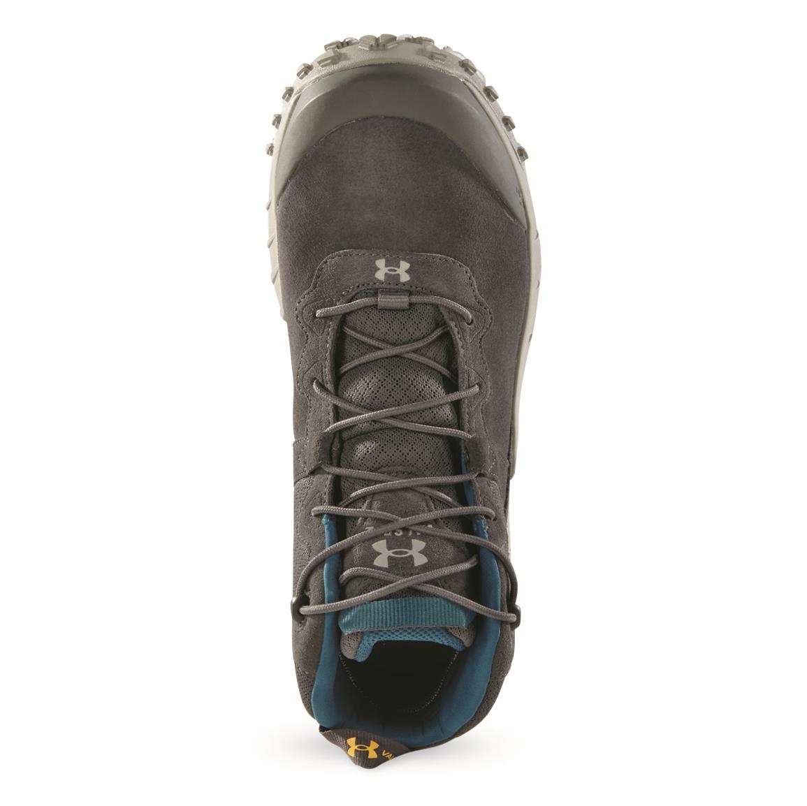 Under Armour Micro G Valsetz Trek Mid Leather Waterproof Men's Tactical  Boots
