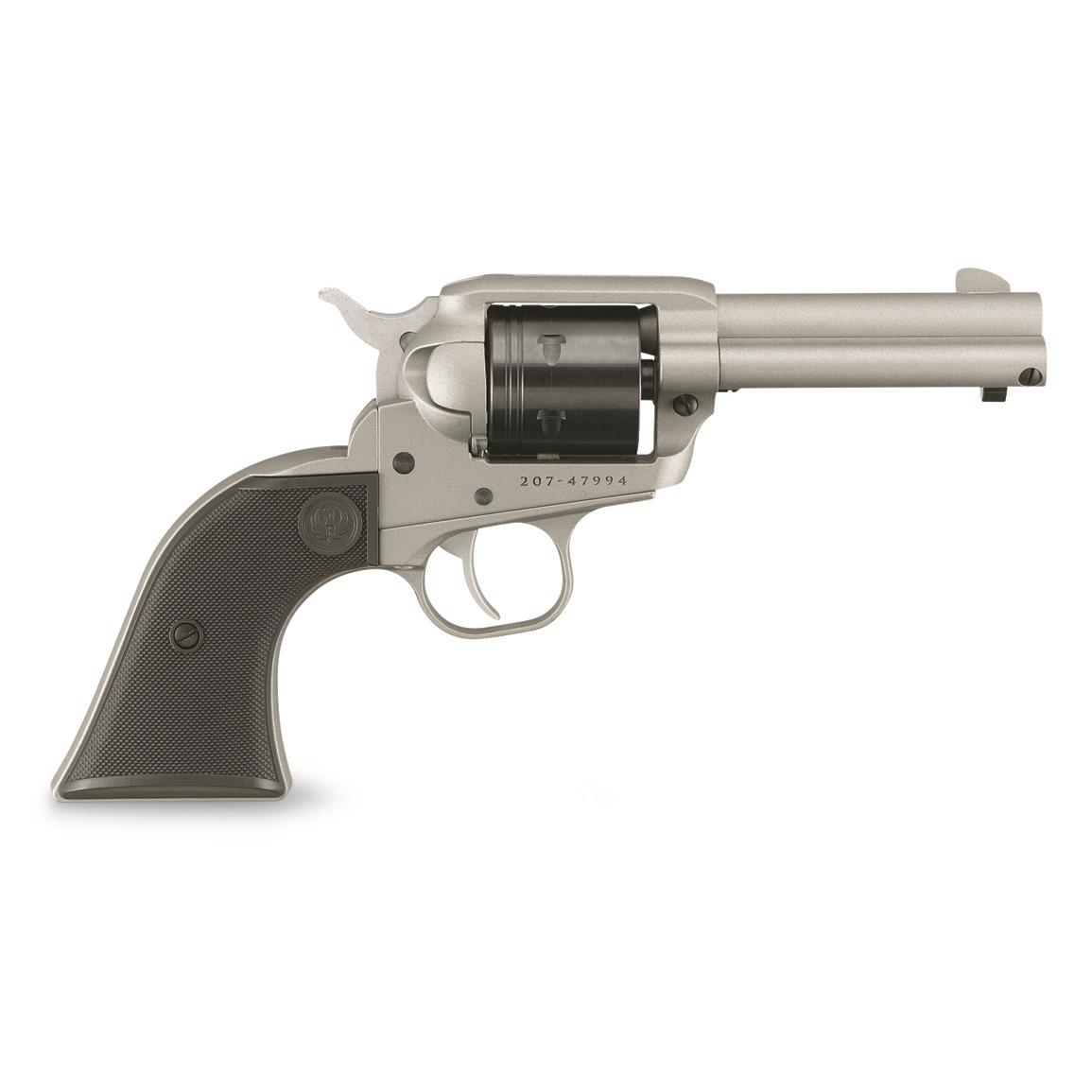 Ruger Wrangler, Revolver, .22LR, 3.75" Barrel, Rimfire, Silver Cerakote, 6 Rounds