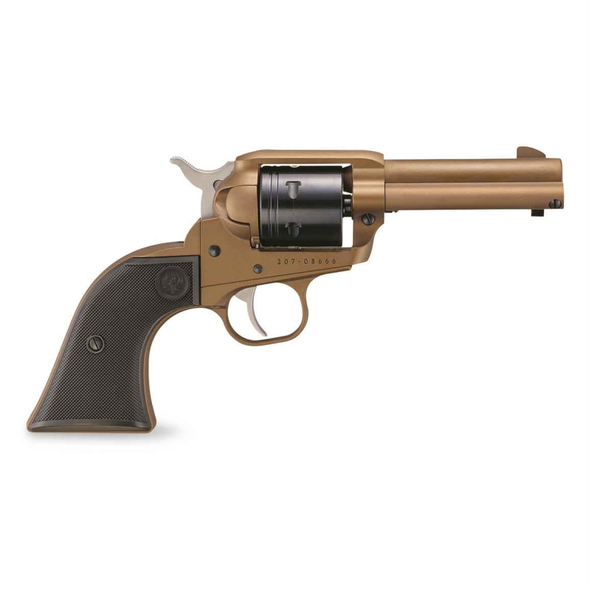 Ruger Wrangler, Revolver, .22LR, 3.75" Barrel, Rimfire, Burnt Bronze Cerakote, 6 Rounds