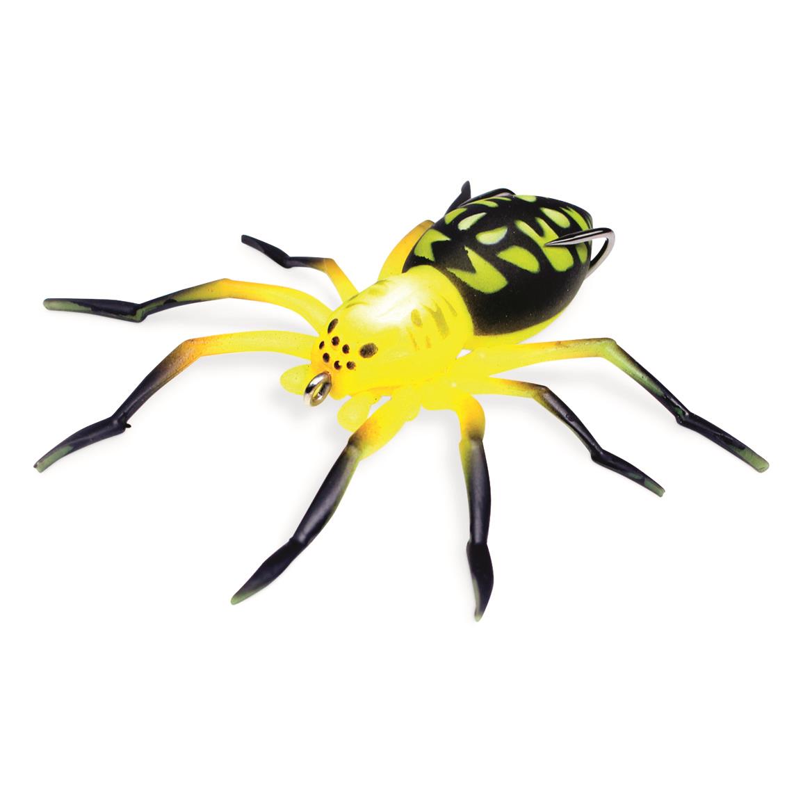 LUNKERHUNT Phantom Spider Lure for Bass Fishing (2.5 Inch) | Topwater  Spider Fishing Lure with Natural Walking Action | Soft Hollow Body Weedless
