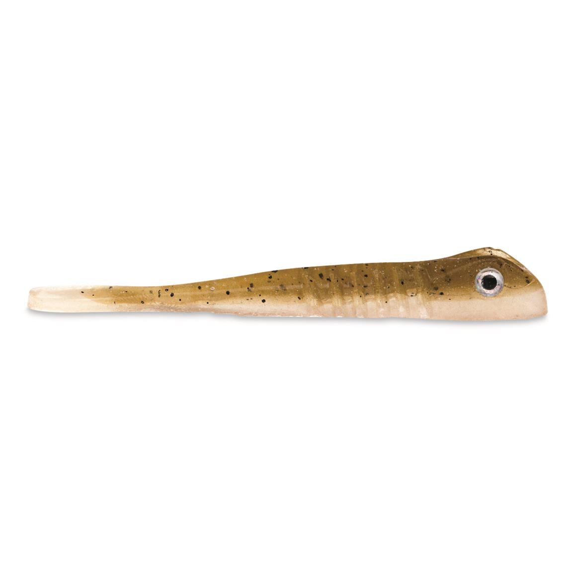 NetBait BaitFuel Infused Drifter Minnow Soft Baits, 2.75", 6 Pack, Juvenile Goby