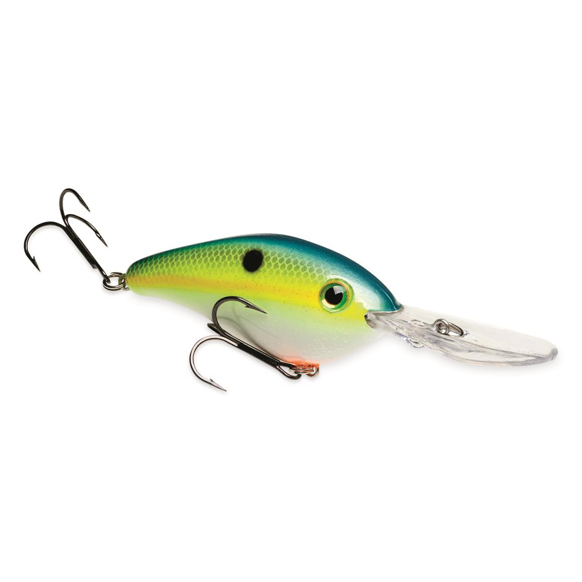 Strike King Pro-Model XD Crankbait - Chartreuse Sexy Shad - 3″ - 6XD