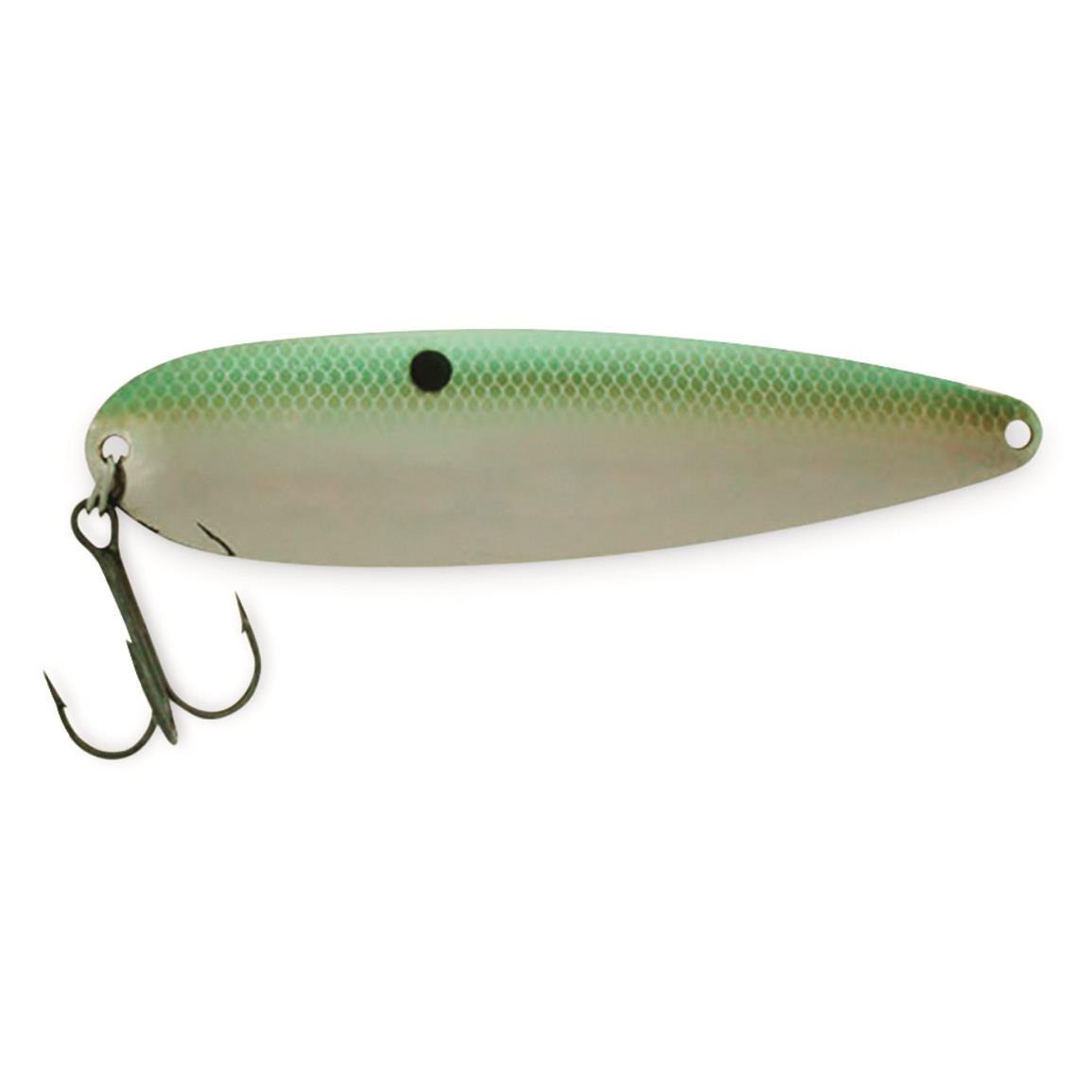 Strike King Sexy Spoon - 4″ - Green Gizzard Shad