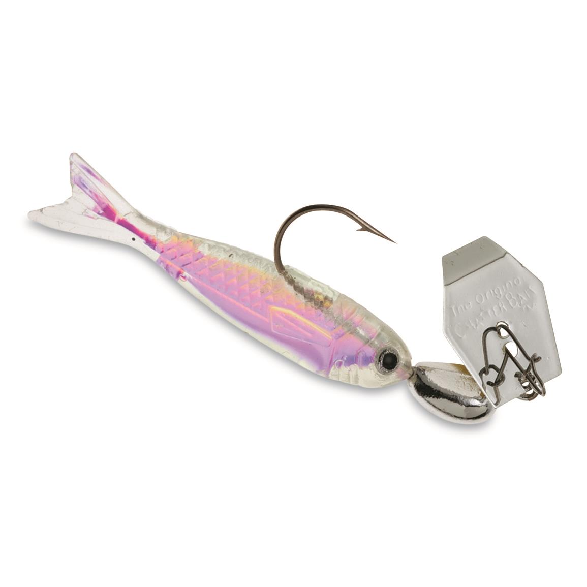 Z-Man ChatterBait FlashBack Mini Bladed Jig, Silver/Natural