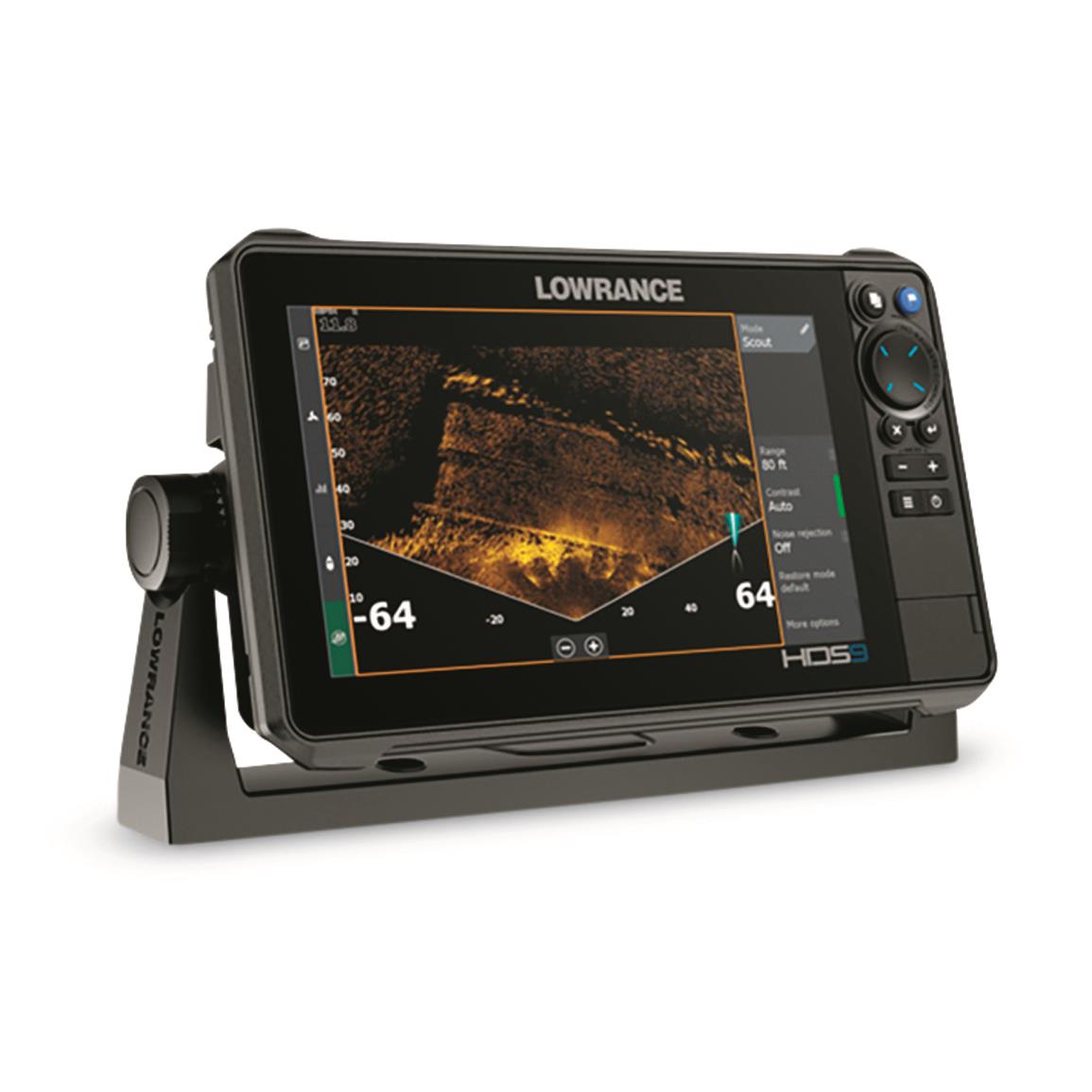 Lowrance HDS-9 PRO Fishfinder with ActiveImaging™ HD 3-in-1 Transducer